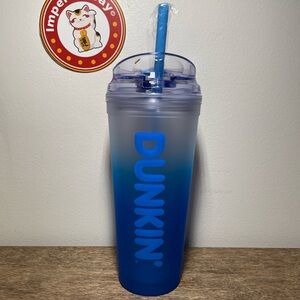 Dunkin’ Donuts Frosted Ombré Acrylic Insulated Tumbler